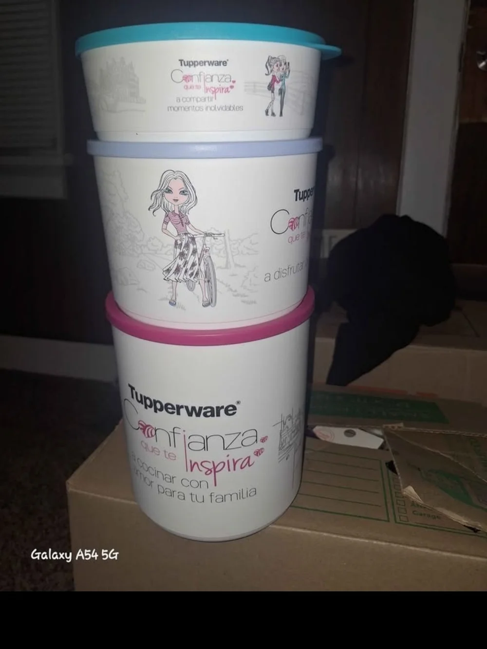 Tupperware set three