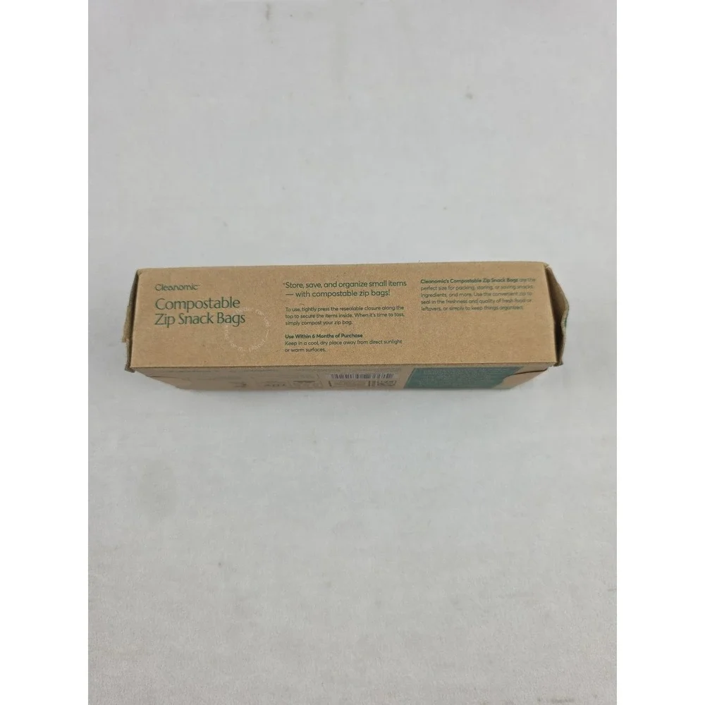 Cleanomic compostable snack