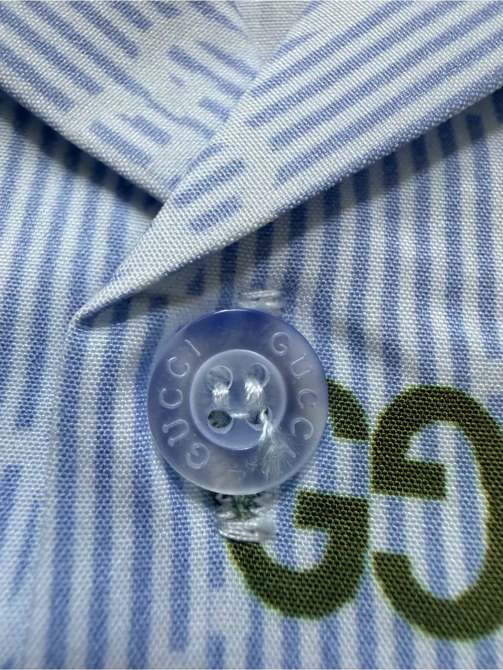 Gucci White Short Pajama Set with Multicolor Logo Accents