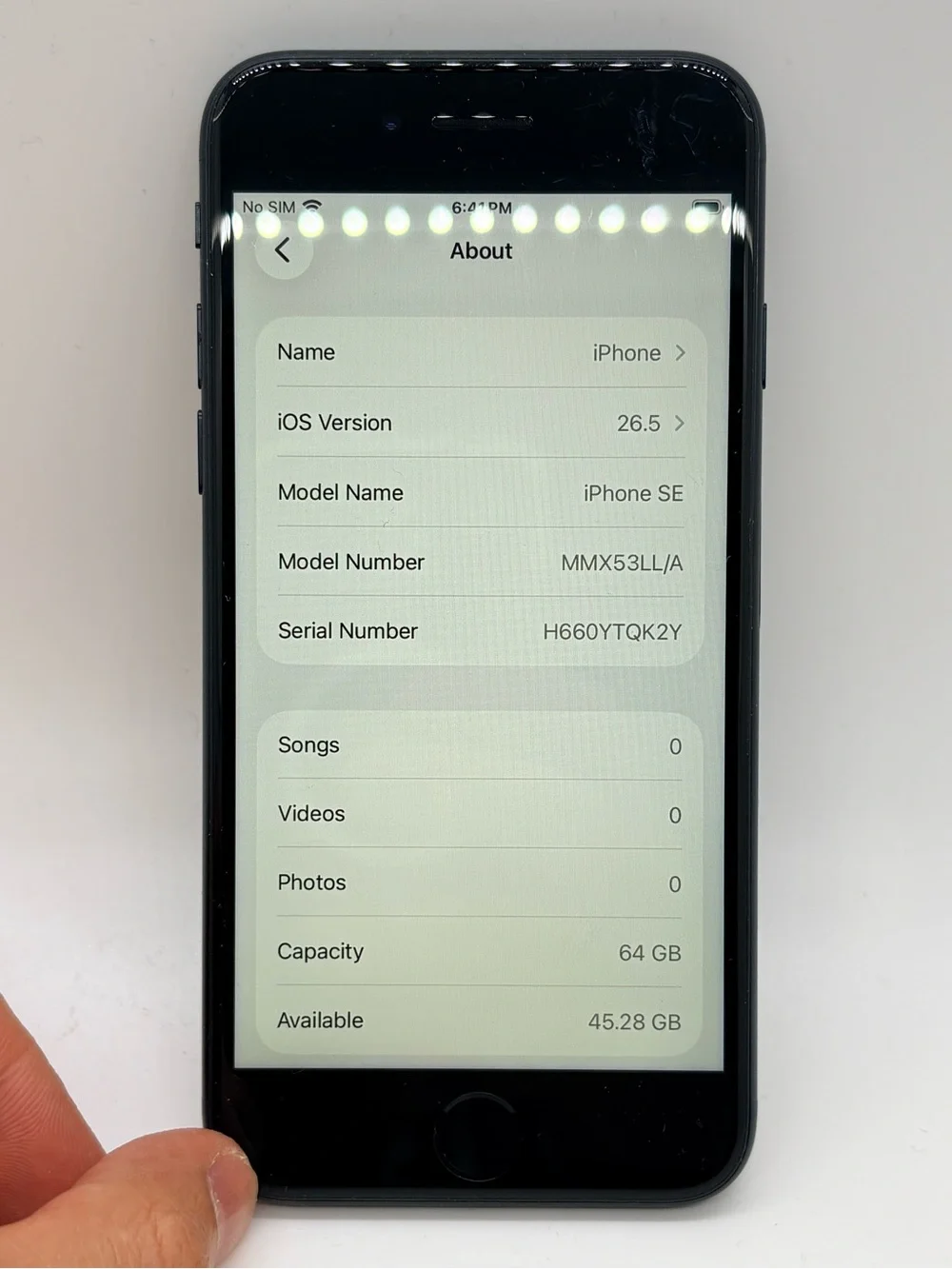 Apple iphone black