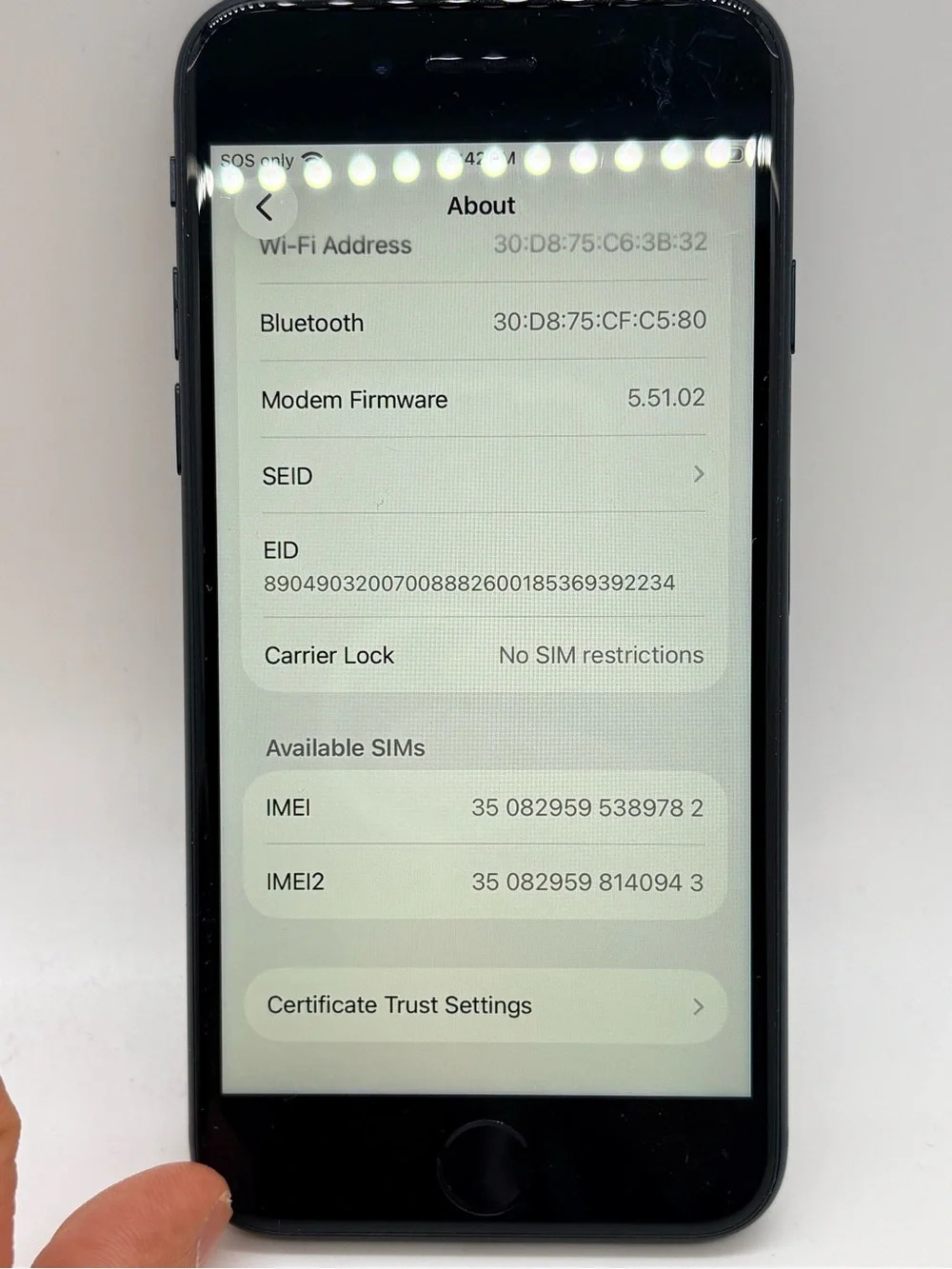 Apple iphone black
