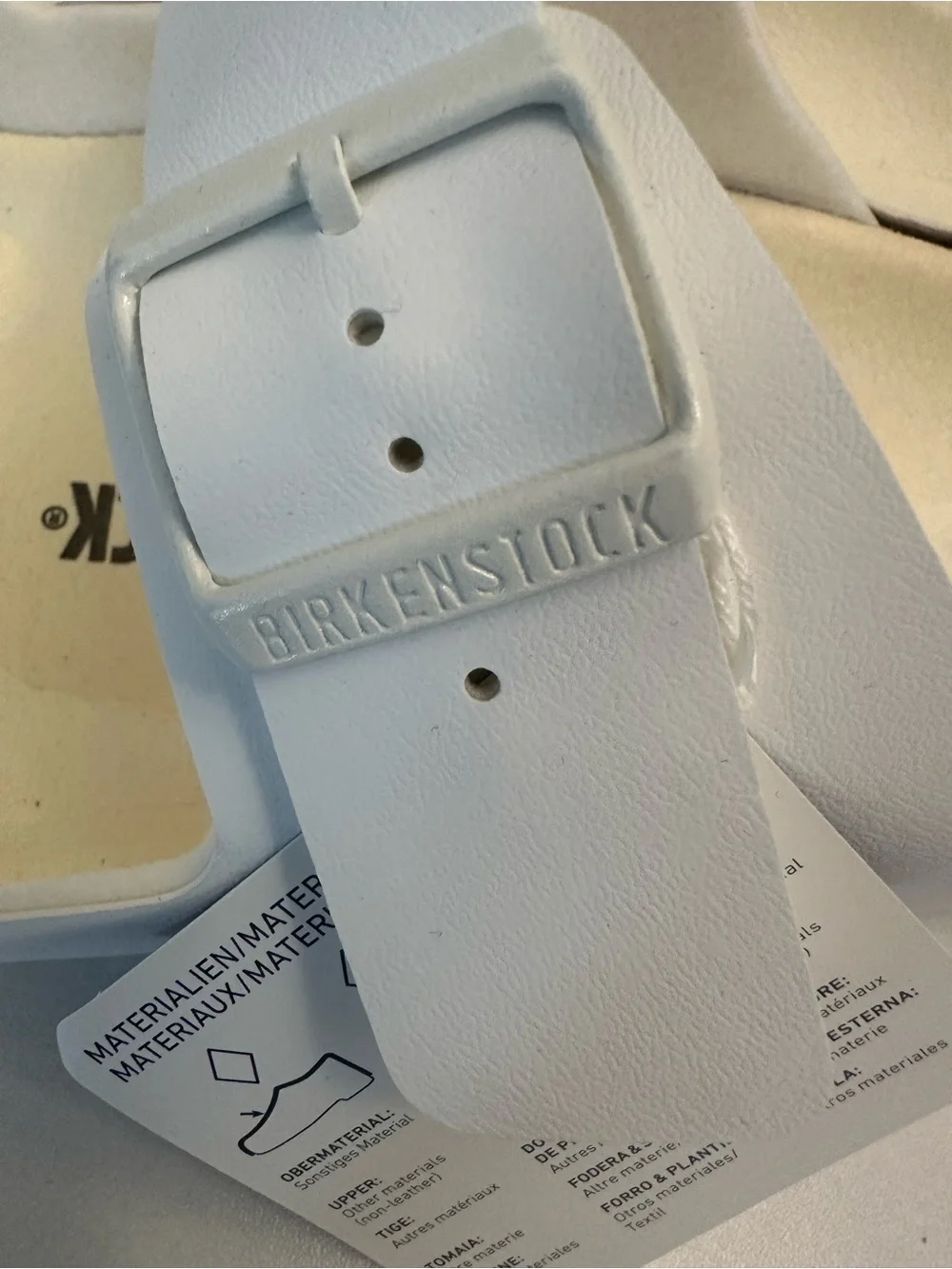 Birkenstock new tags