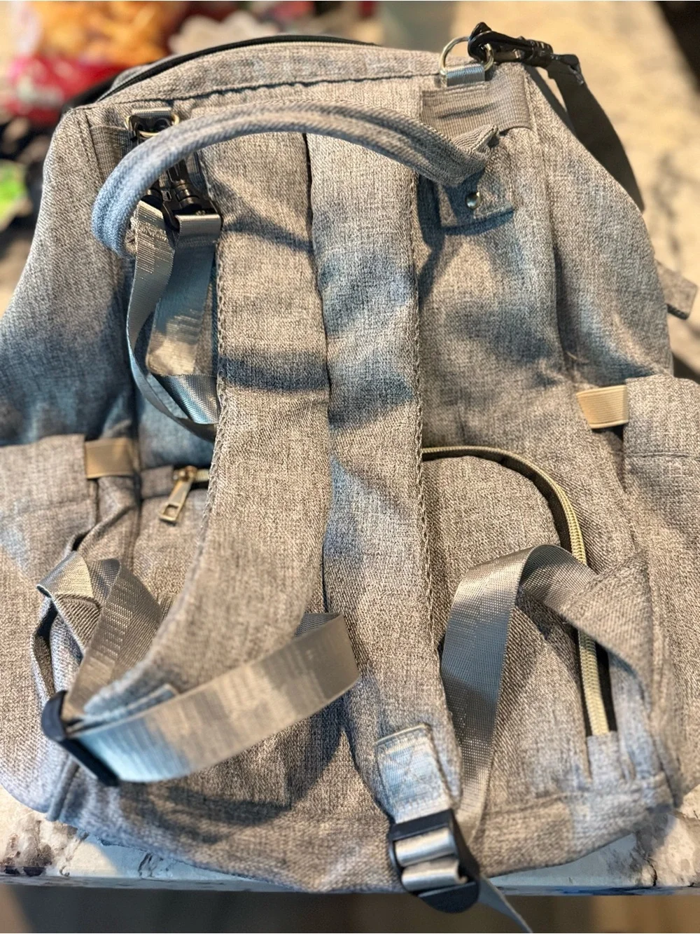 Mokaloo gray diaper