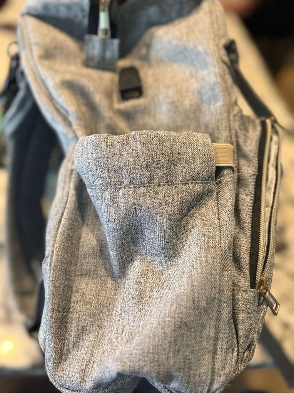 Mokaloo gray diaper