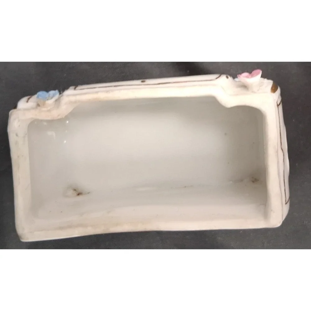 Chest of Drawers Triket box with couch both porcelain made in Germany