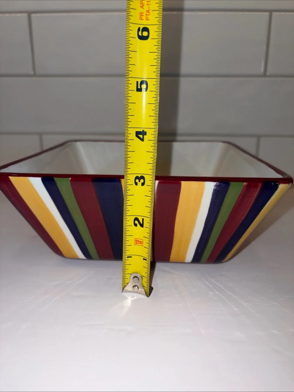 The Pampered Chef ceramic square