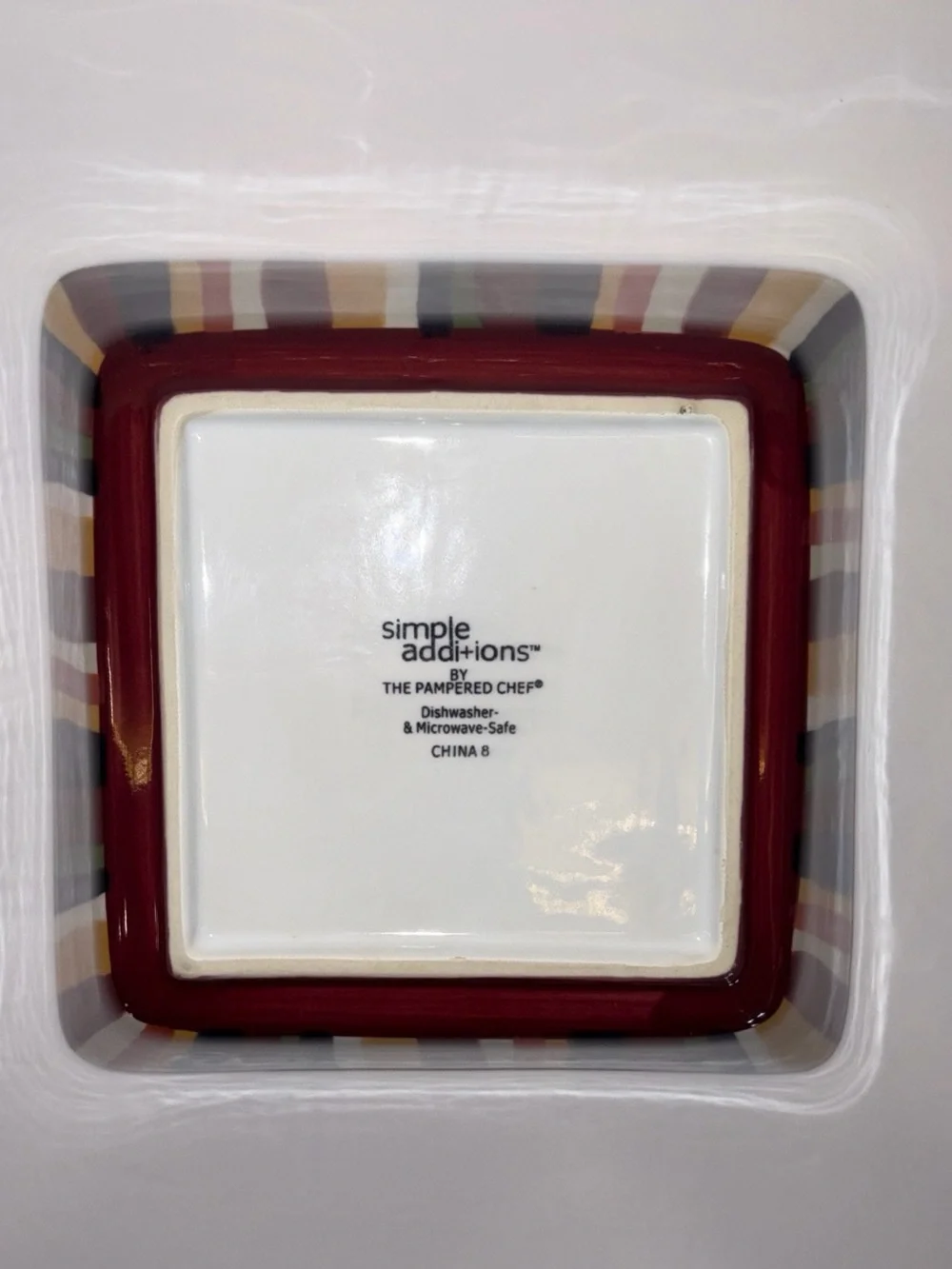 The Pampered Chef ceramic square
