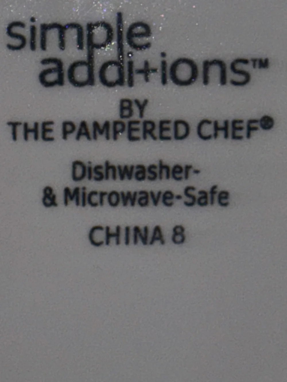 The Pampered Chef ceramic square