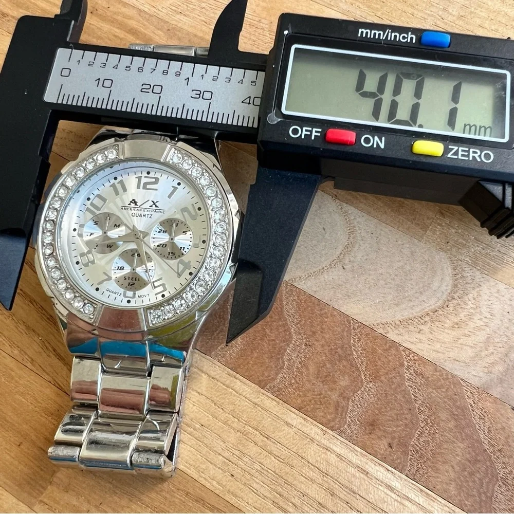 A/X American Exchange silver tone fashion watch