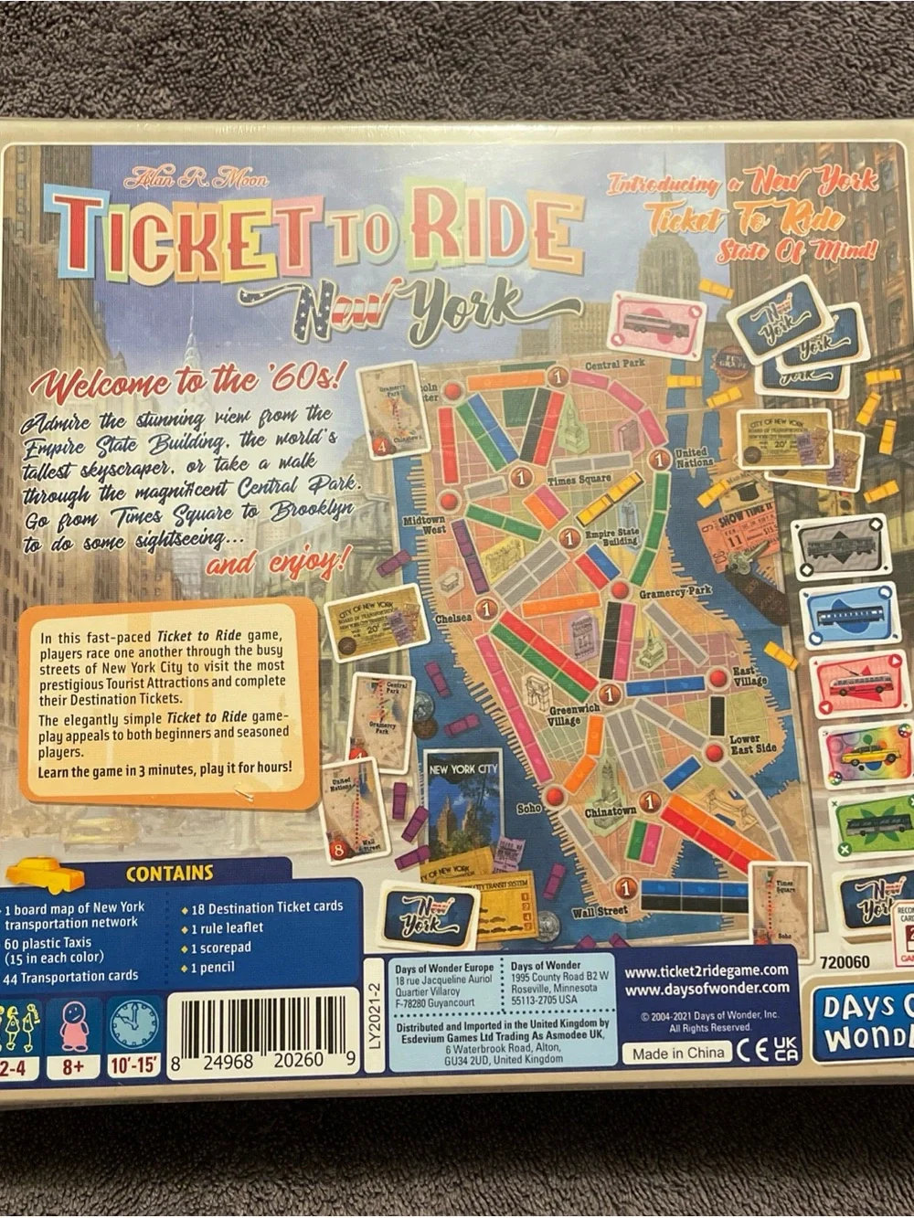 Days Of Wonder ticket ride