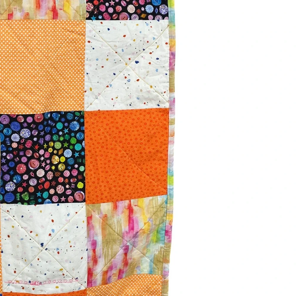 Handmade patchwork baby