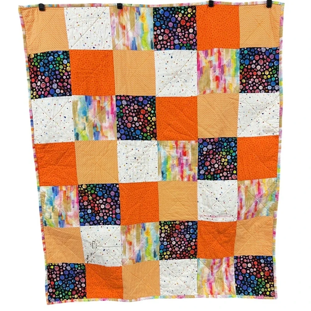 Handmade patchwork baby
