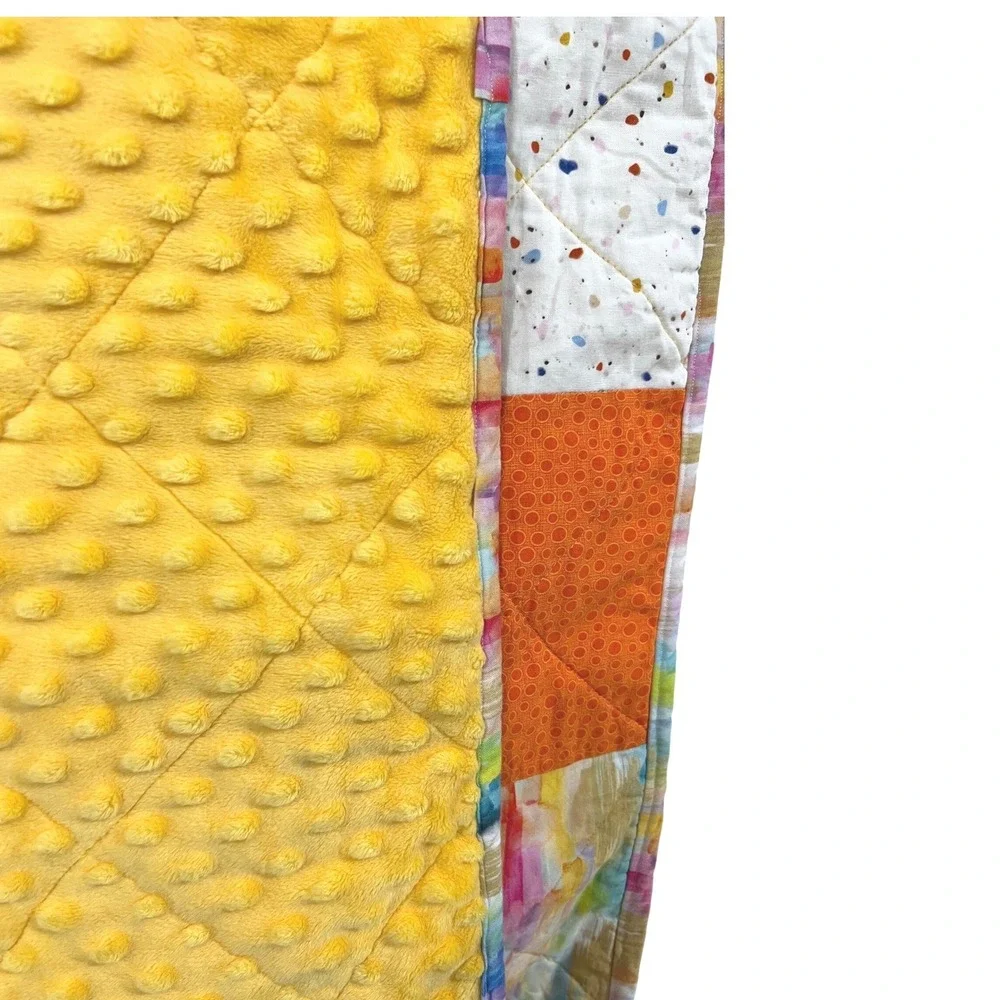 Handmade patchwork baby
