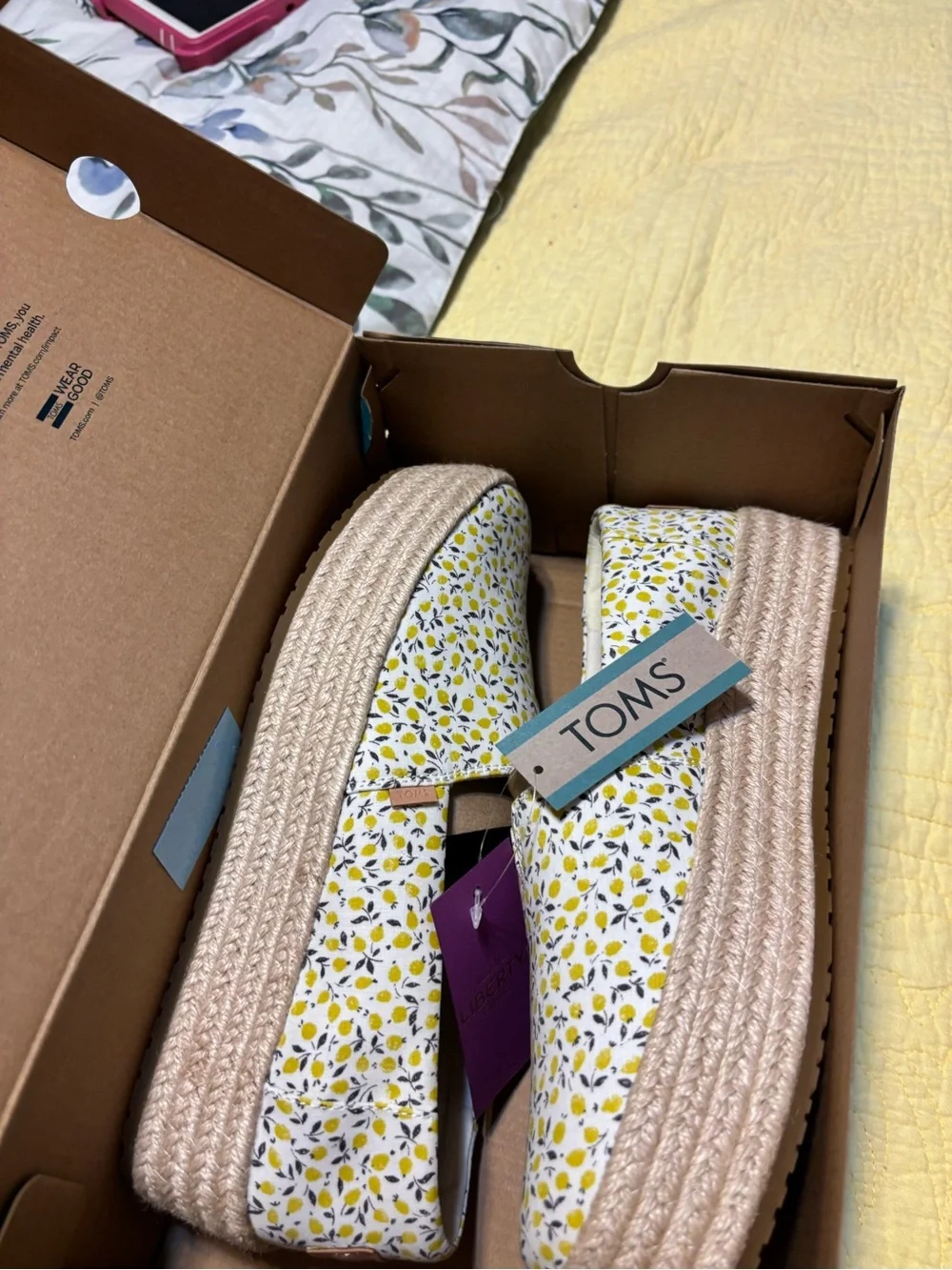 Toms slip espadrilles