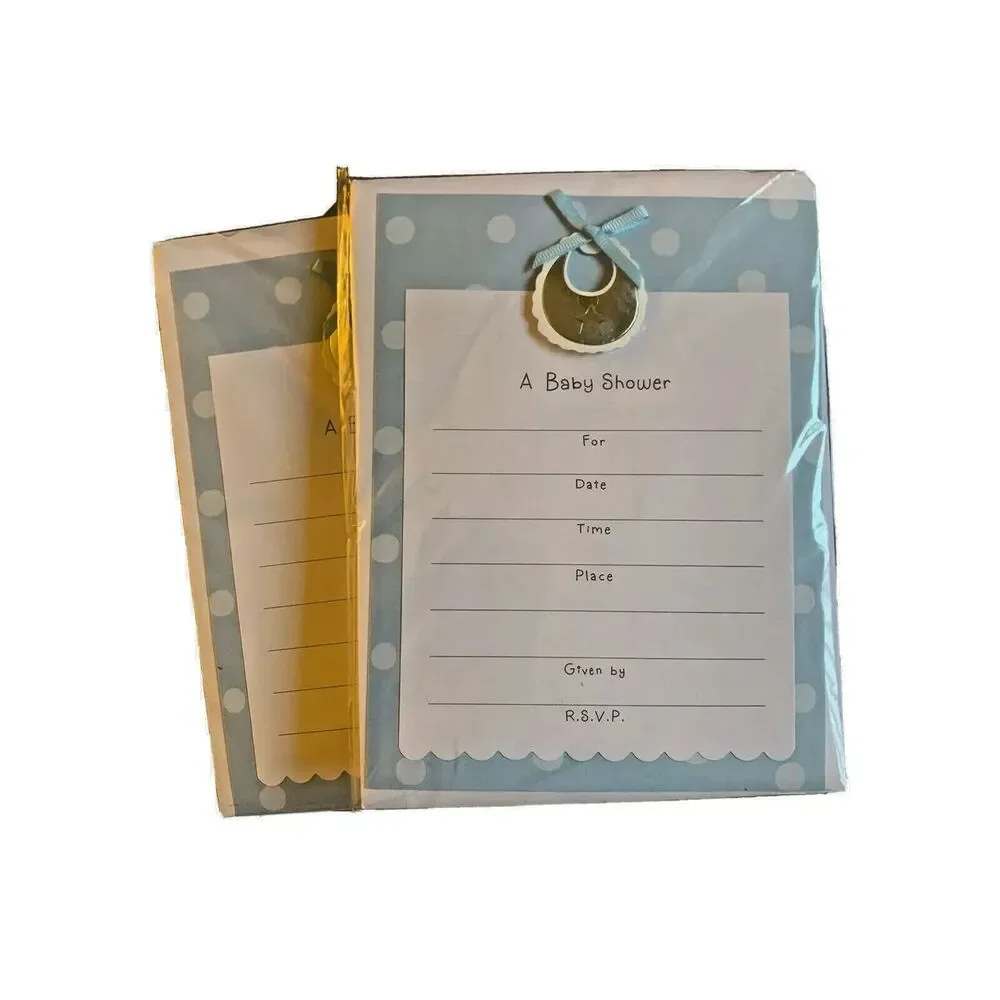 Baby Shower Invitation Kit makes 8 Invitation
