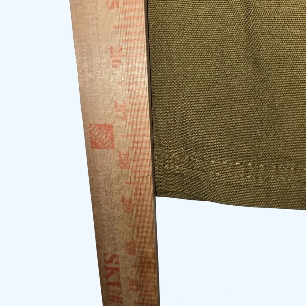 Brunt Workwear Canvas Utility Carpenter Pants Mens Khaki 42x30 (Fits 29