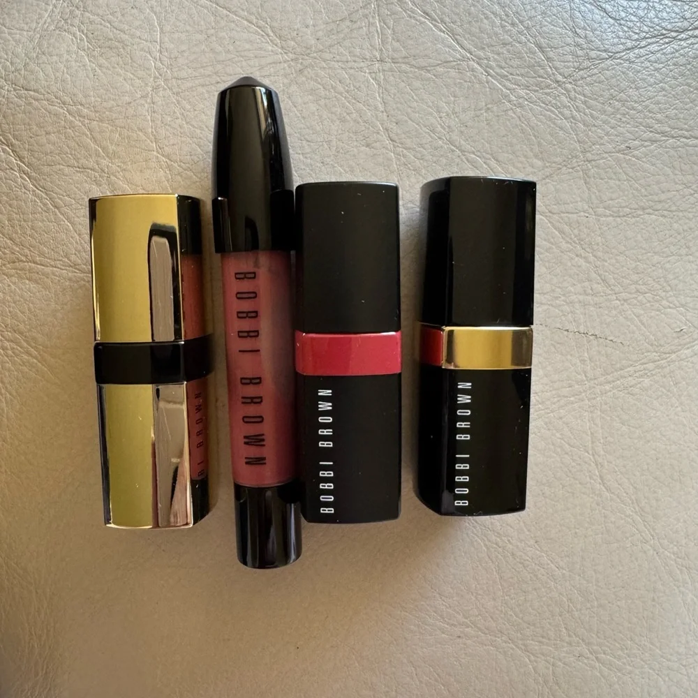 Bobbi Brown Sephora Pink Mini Lipstick & Lip Gloss Set Of 4 Pink Neutral