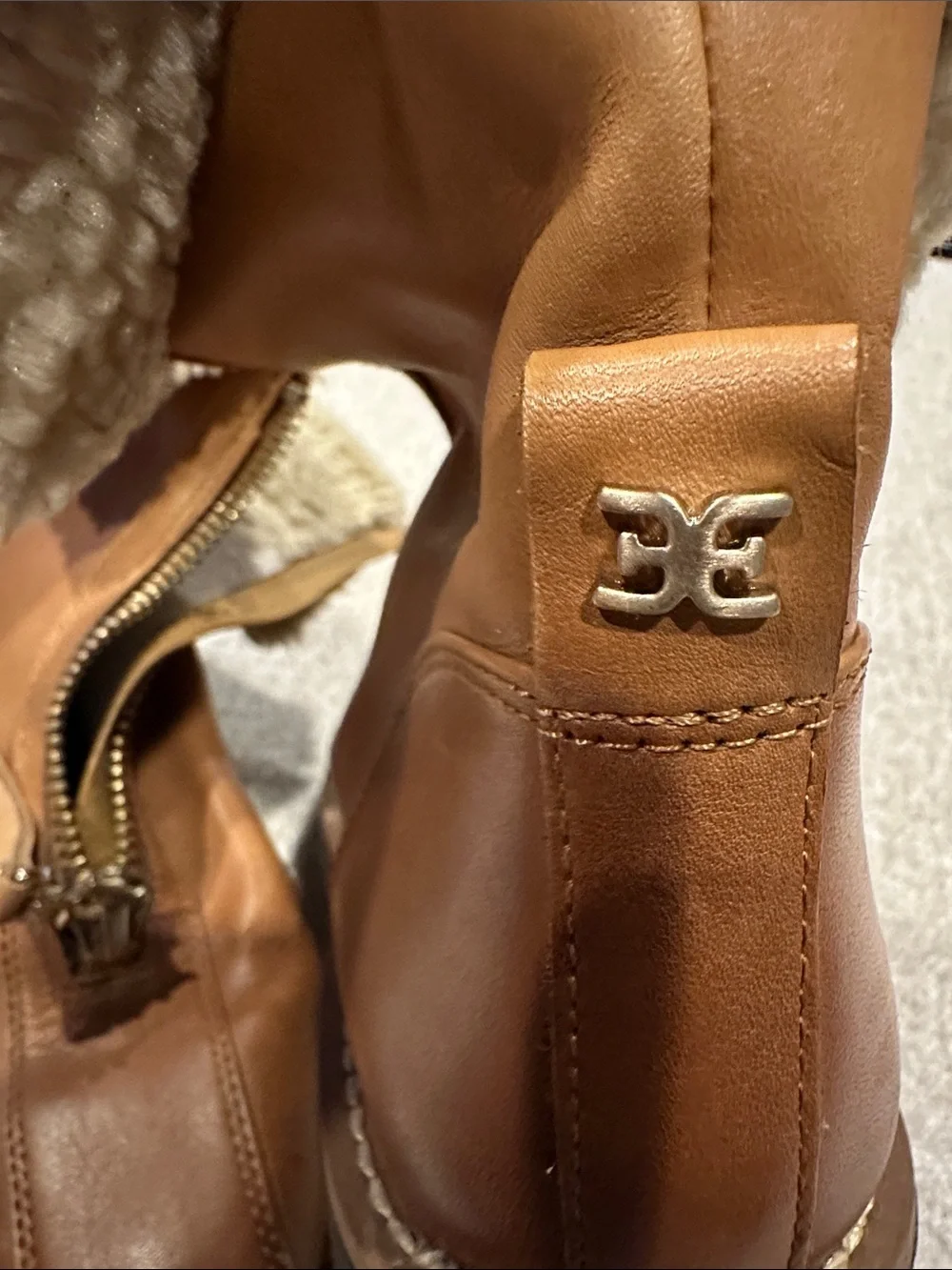 Sam Edelman tan leather