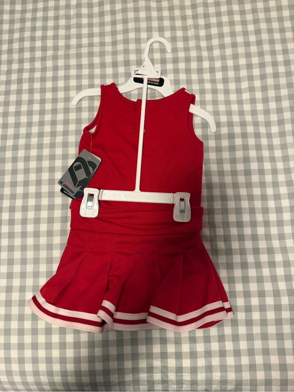 Colosseum Red and White Trail Blazers Cheerleader Costume