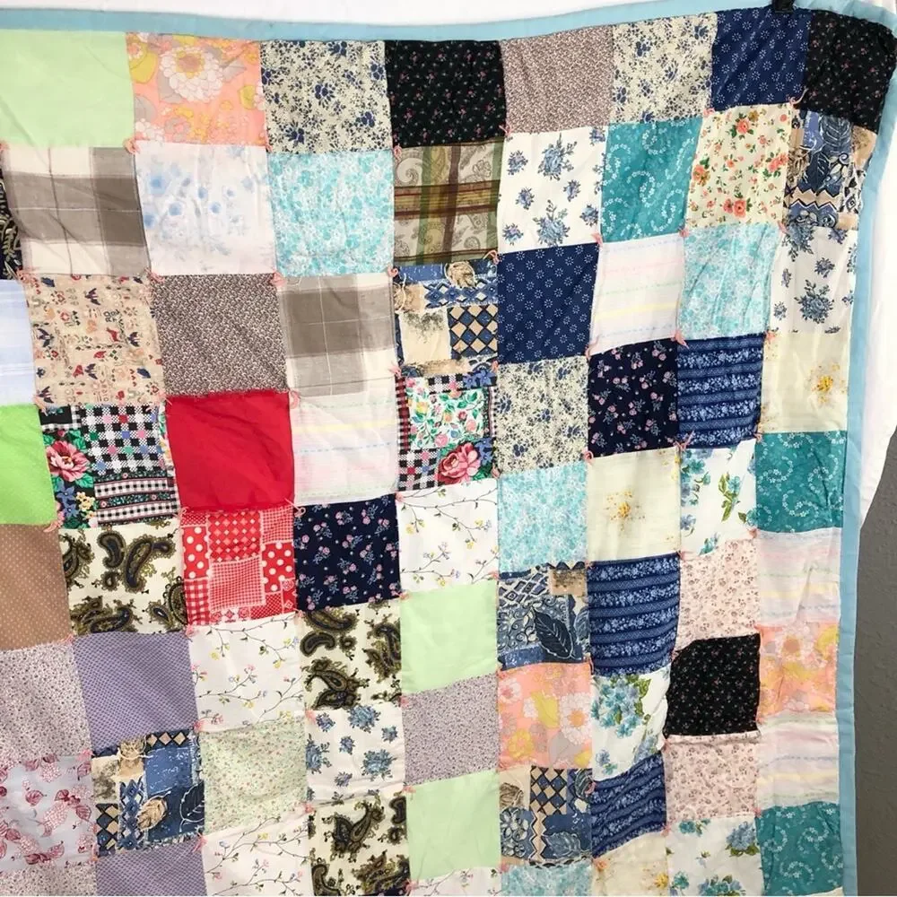 Vintage handmade multicolored
