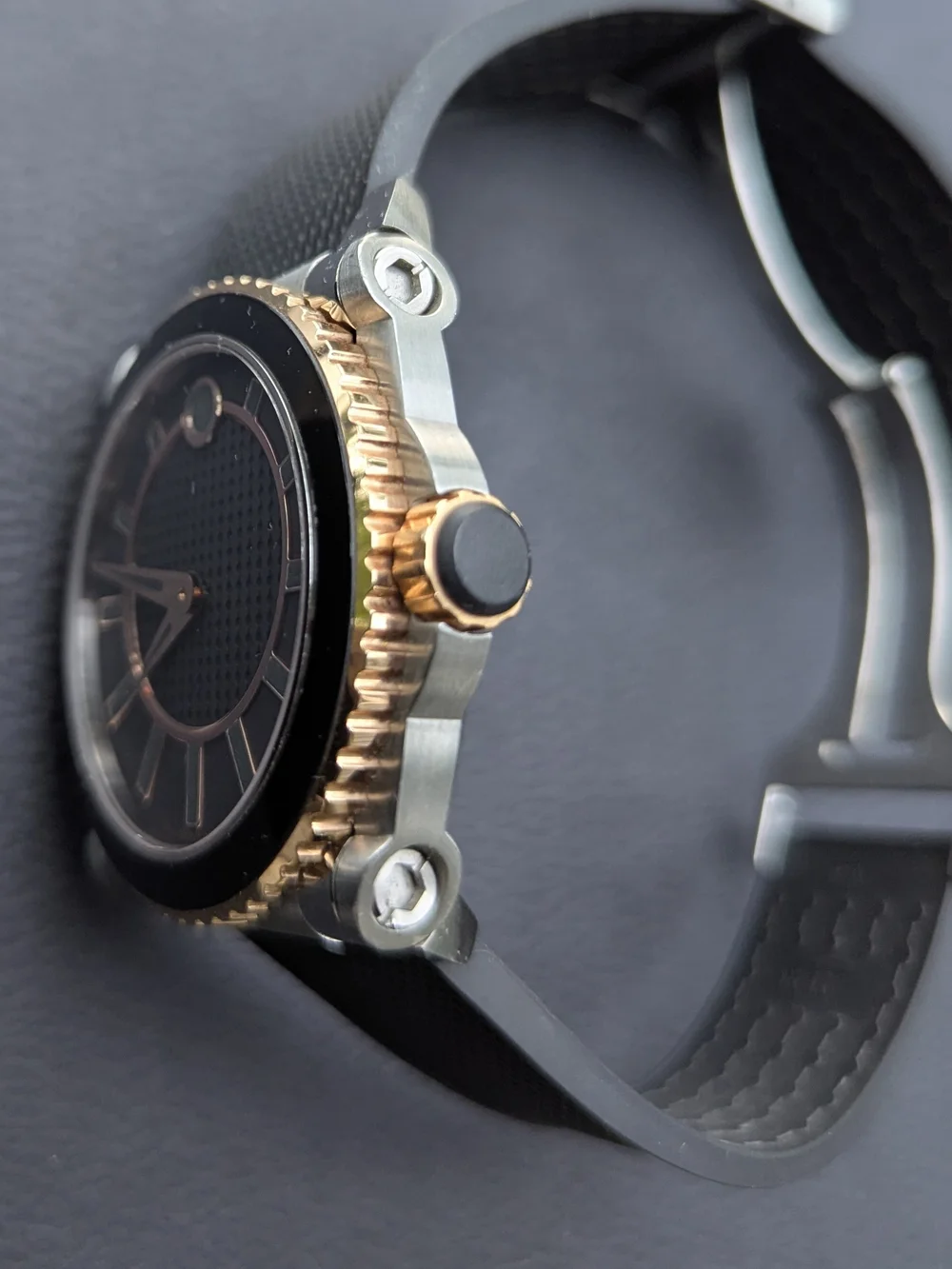 Movado Watch Mens 18K GOLD... MASTER $6995