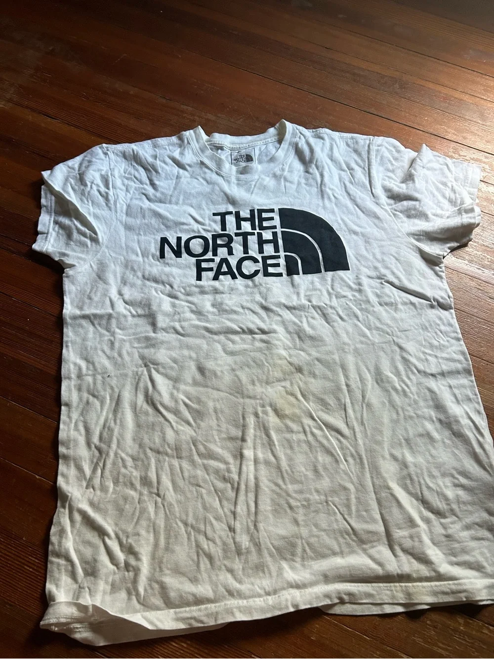 The North Face Men's White Logo T-Shirt SIZE:L