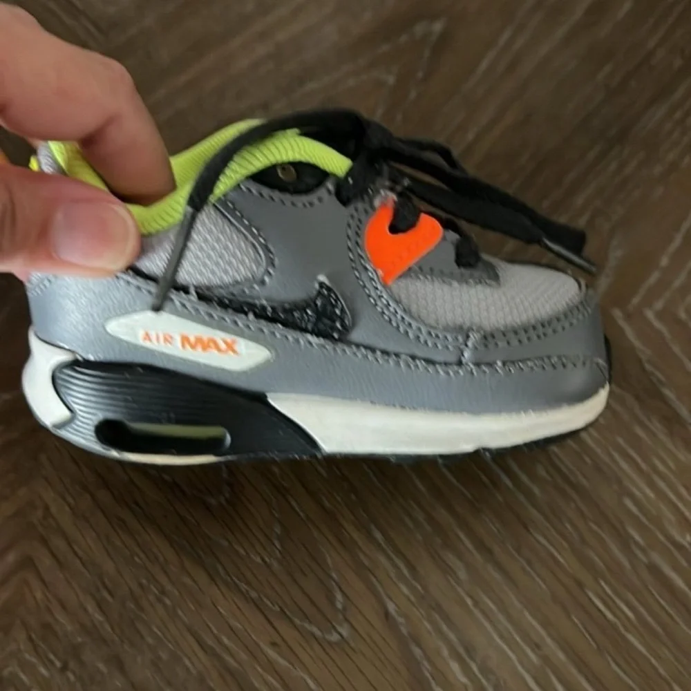 Nike gray orange