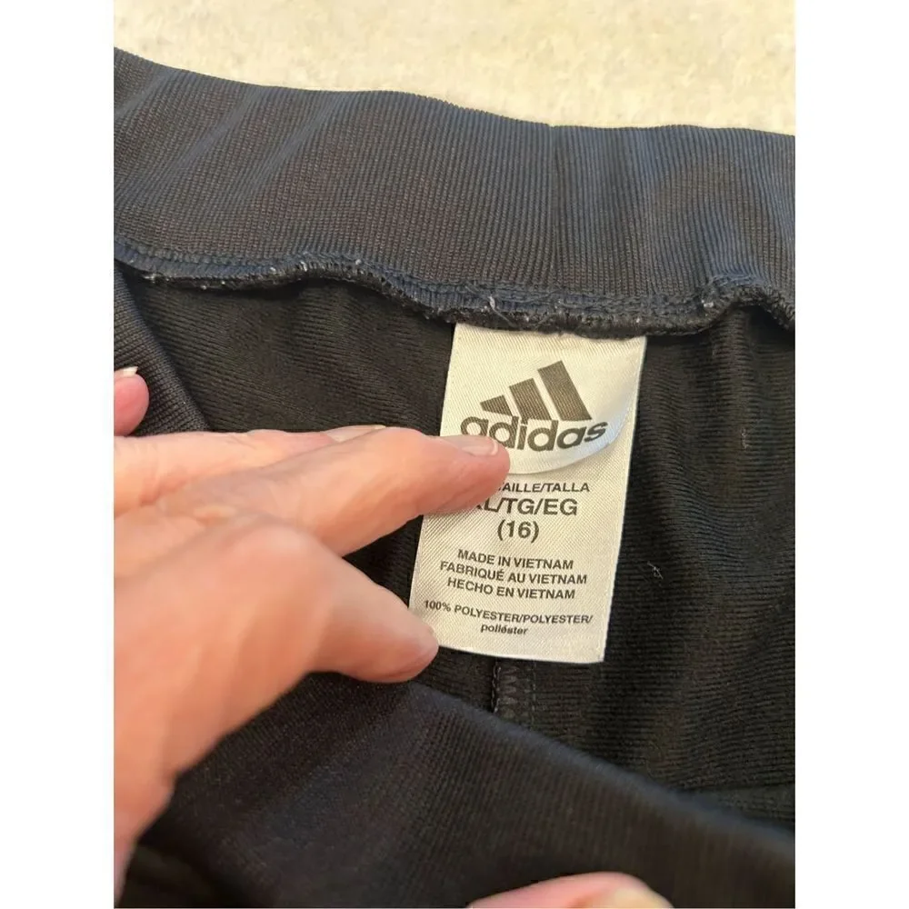 adidas black white