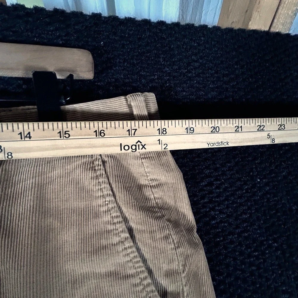 Brooks Brothers Clark Corduroy Pants Tan Mens W36‎ L32 Straight Fit Cotton
