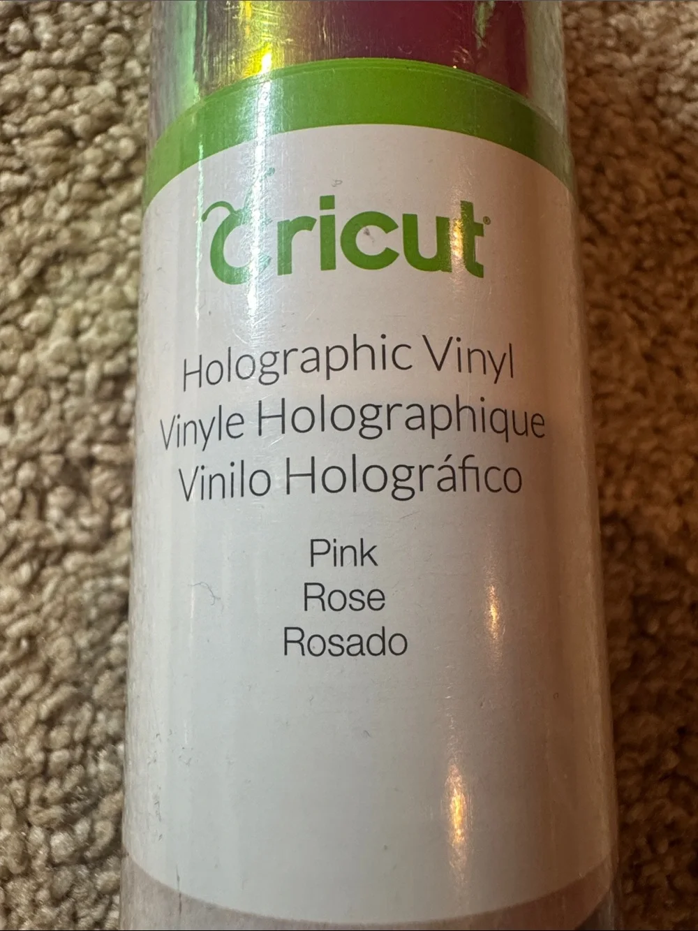 Cricut three holographic