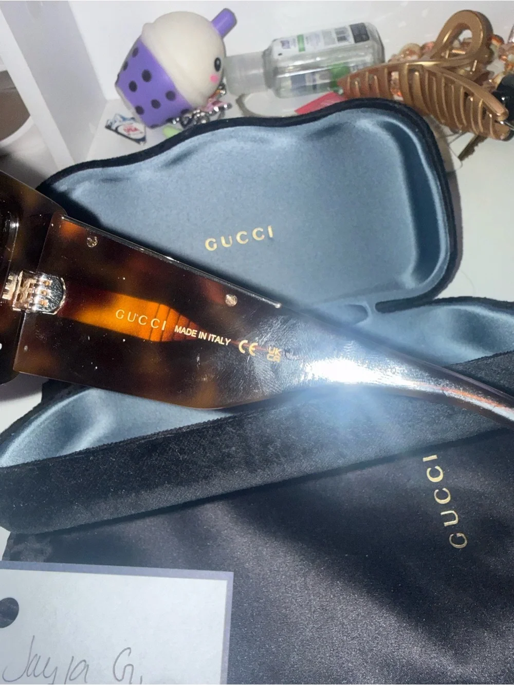 ✨Gucci GG1888S Rectangular Sunglasses Havana Brown