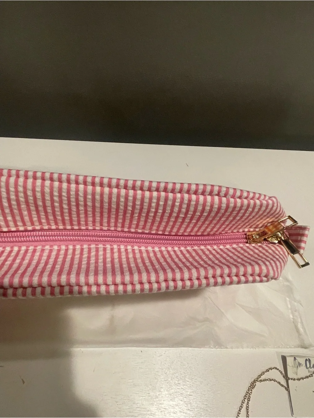 On cloud 9 striped pink
