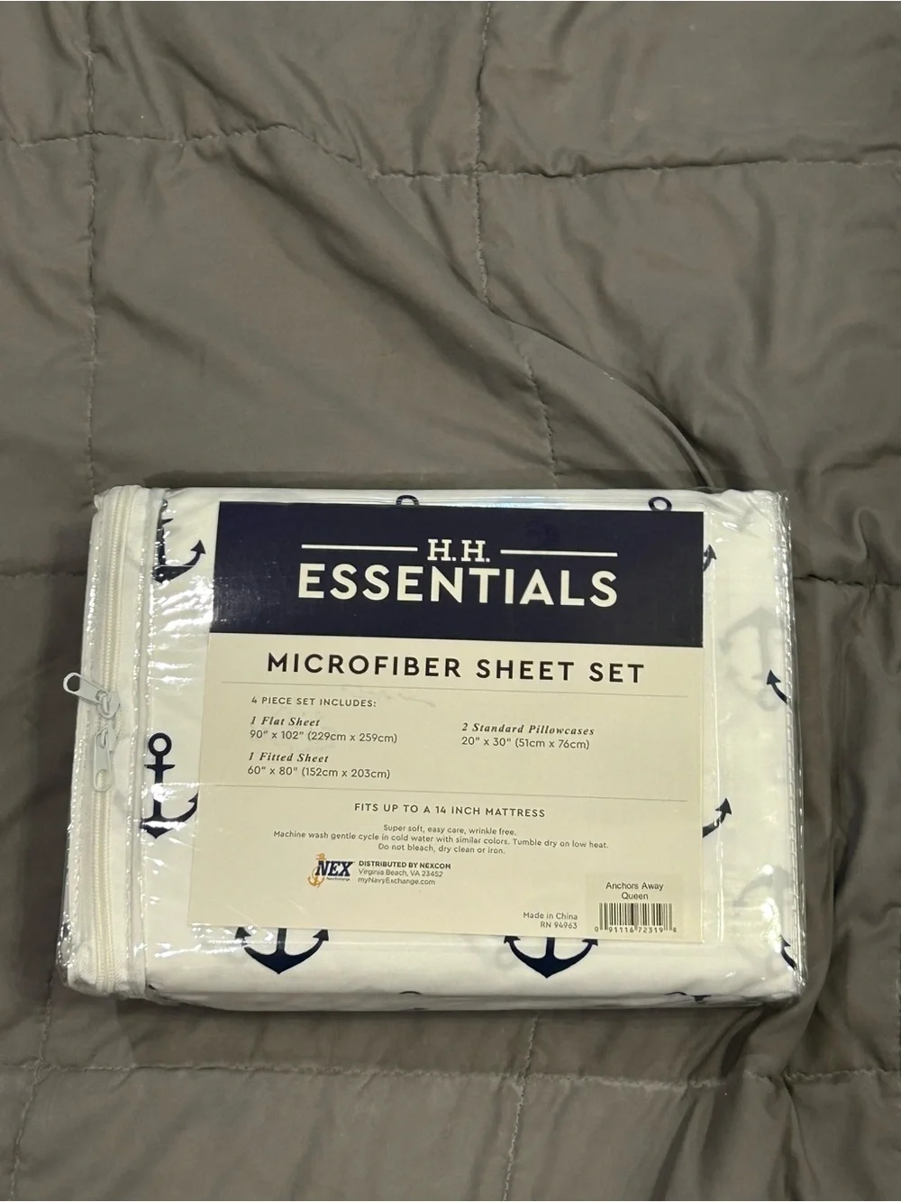Essentials microfiber sheet