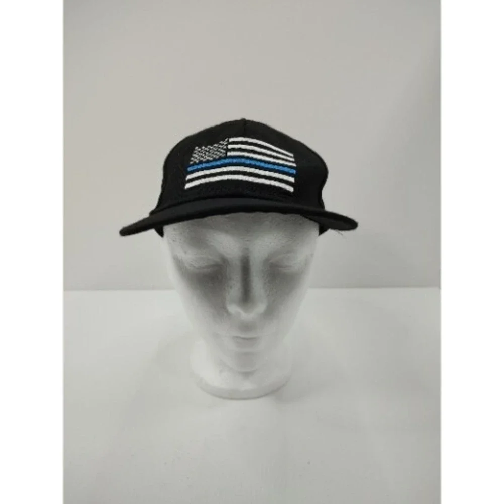 American‎ Flag Blue Line Ball Cap Hat Adjustable Baseball