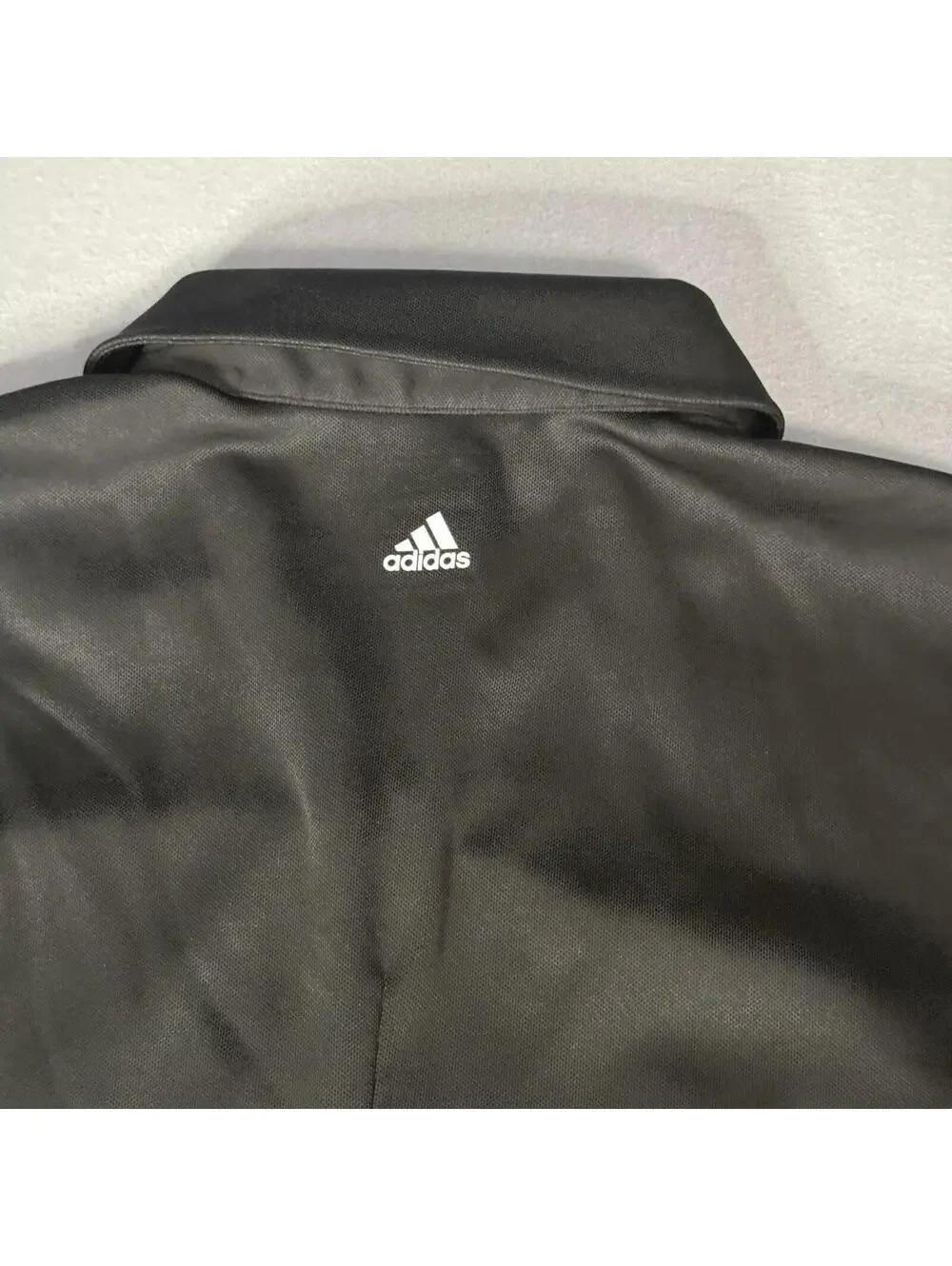 Adidas Climalite Golf Quarter Zip Pullover Men’s L Black Long Sleeve Performance