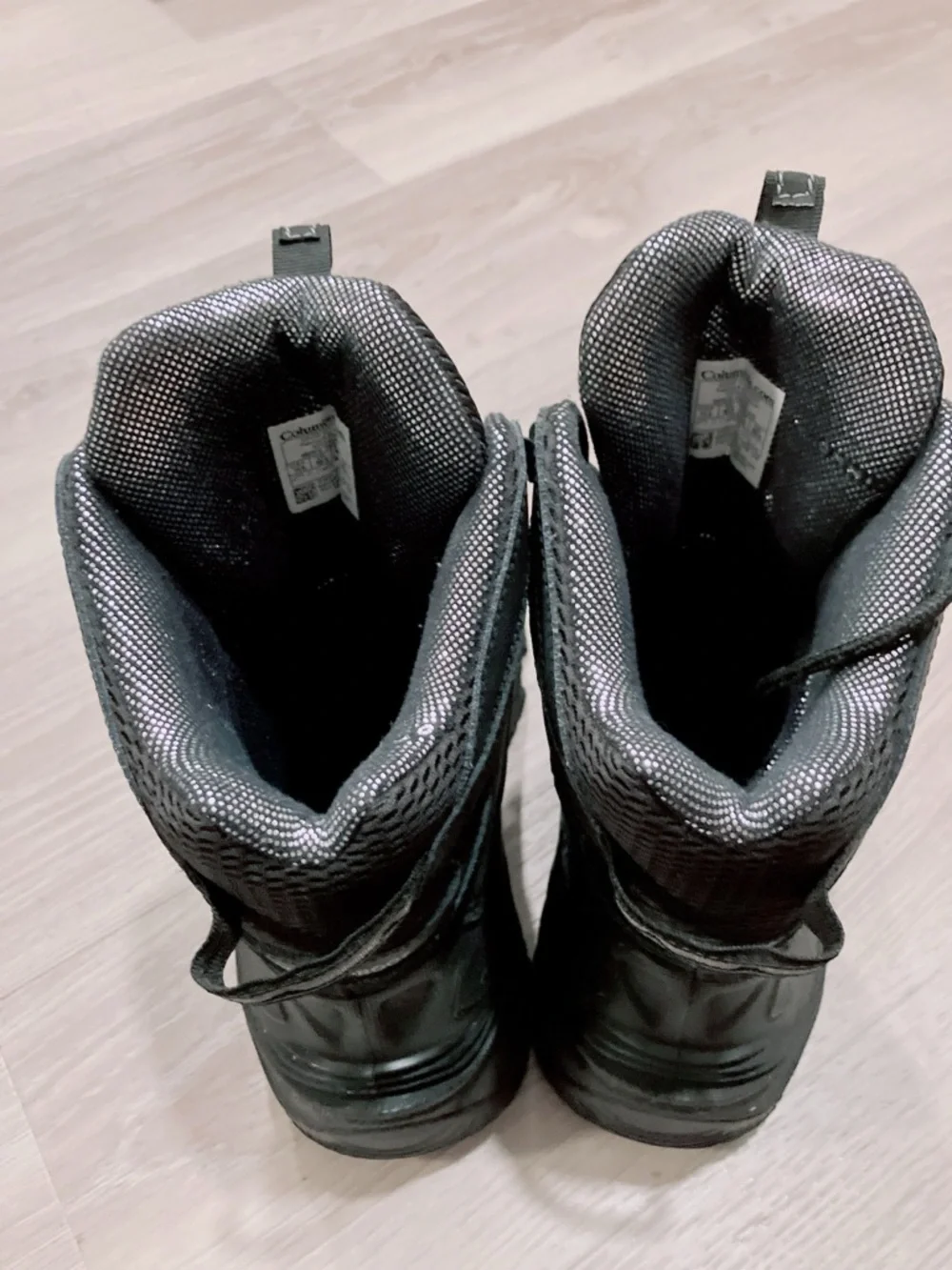 Columbia Omni-Heat Waterproof Black Tactical Boots