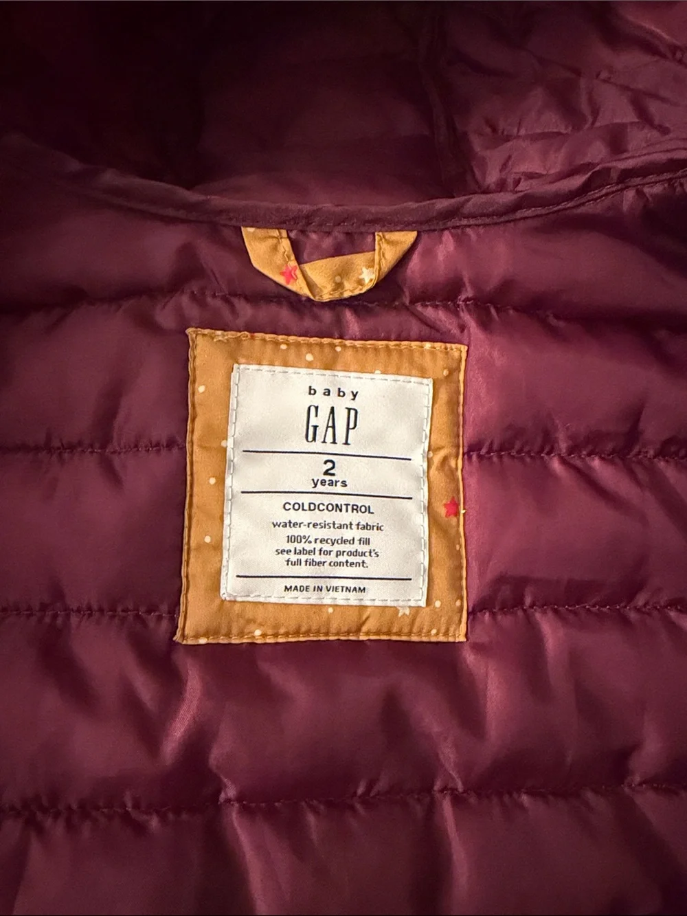 GAP cozy insulated