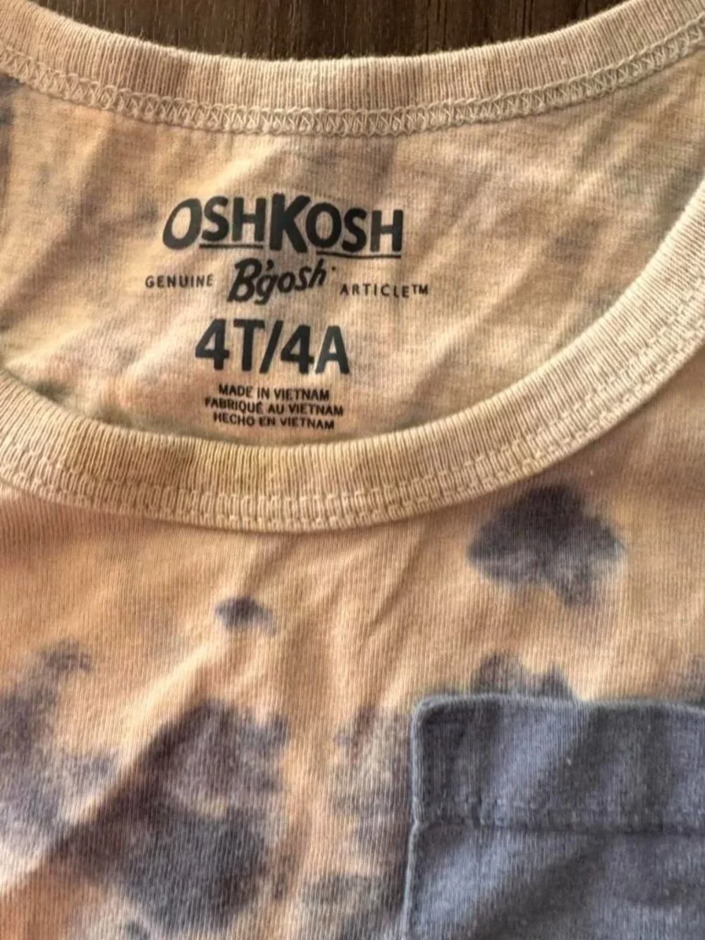 OshKosh Bgosh tie die