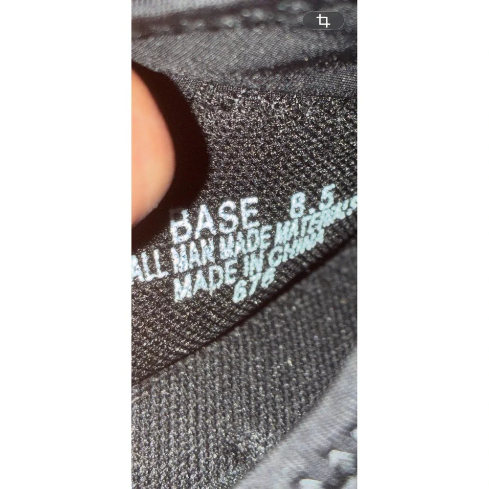 Steven by‎ Steve Madden Base Black Woven Wedge Bungee Lace Sneakers Womens 8.5