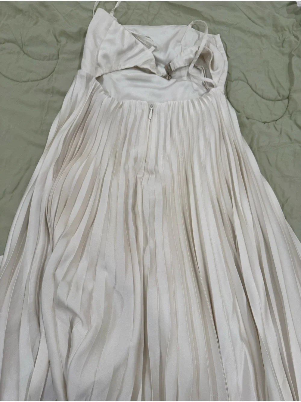 Abercrombie & Fitch strapless white