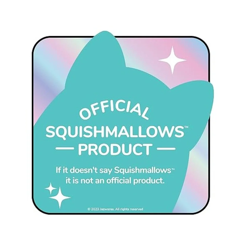 Squishmallows 14-Inch Tycho Blue‎ and White Parakeet Large Ultrasoft Official