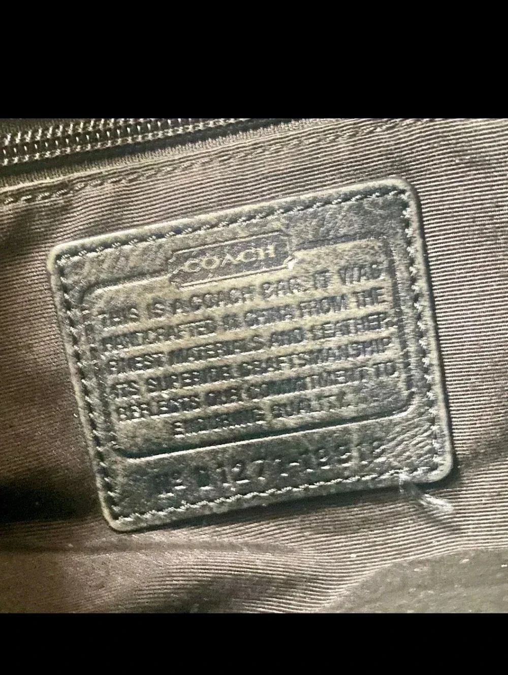 Coach 2012 shoulder
