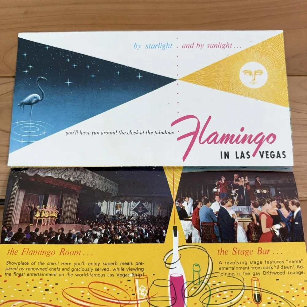 N/A vintage flamingo