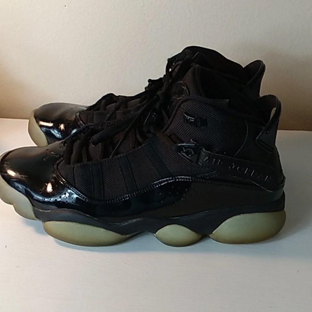 Jordan 6 Rings Black Ice basketball 🏀 9.5 2018