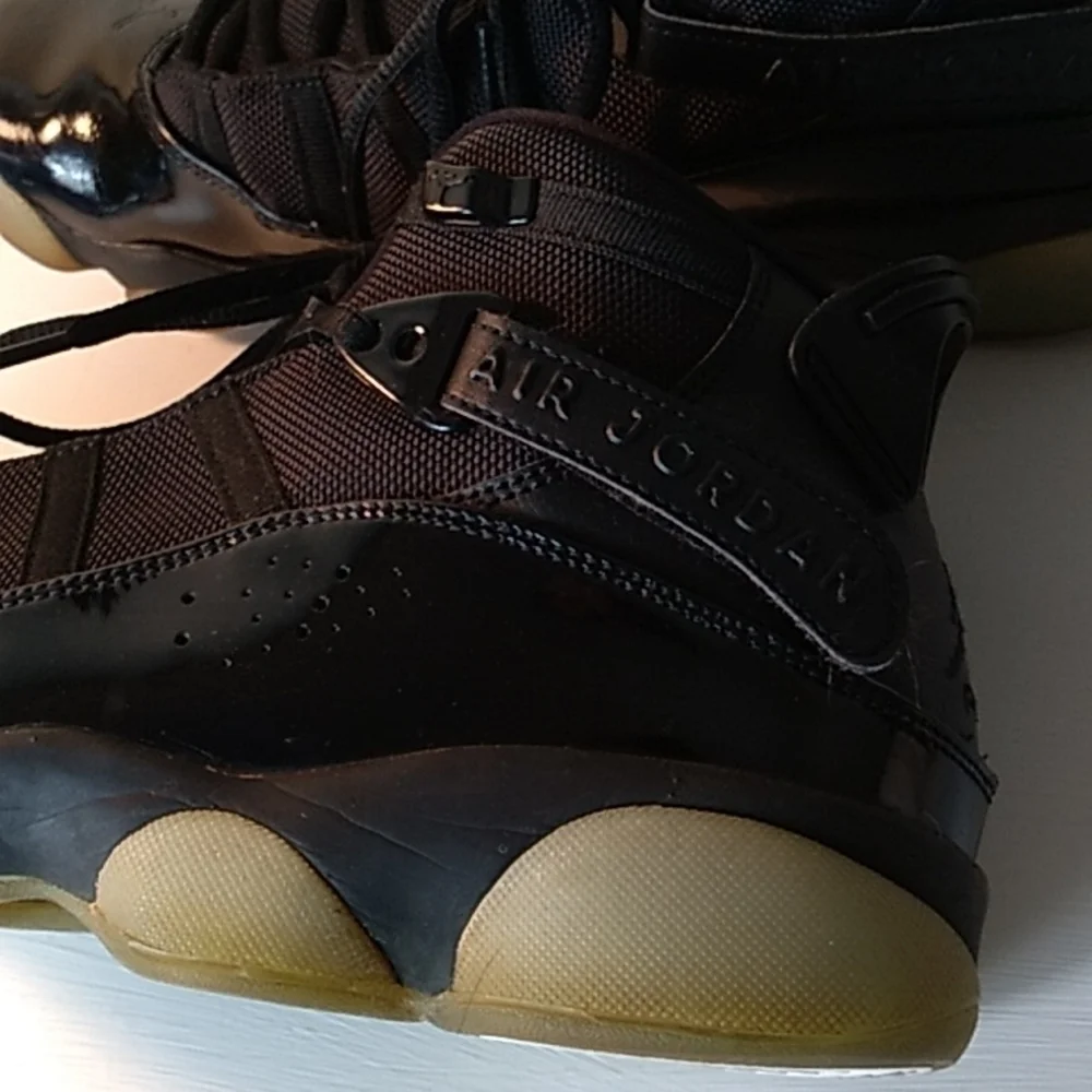 Jordan 6 Rings Black Ice basketball 🏀 9.5 2018