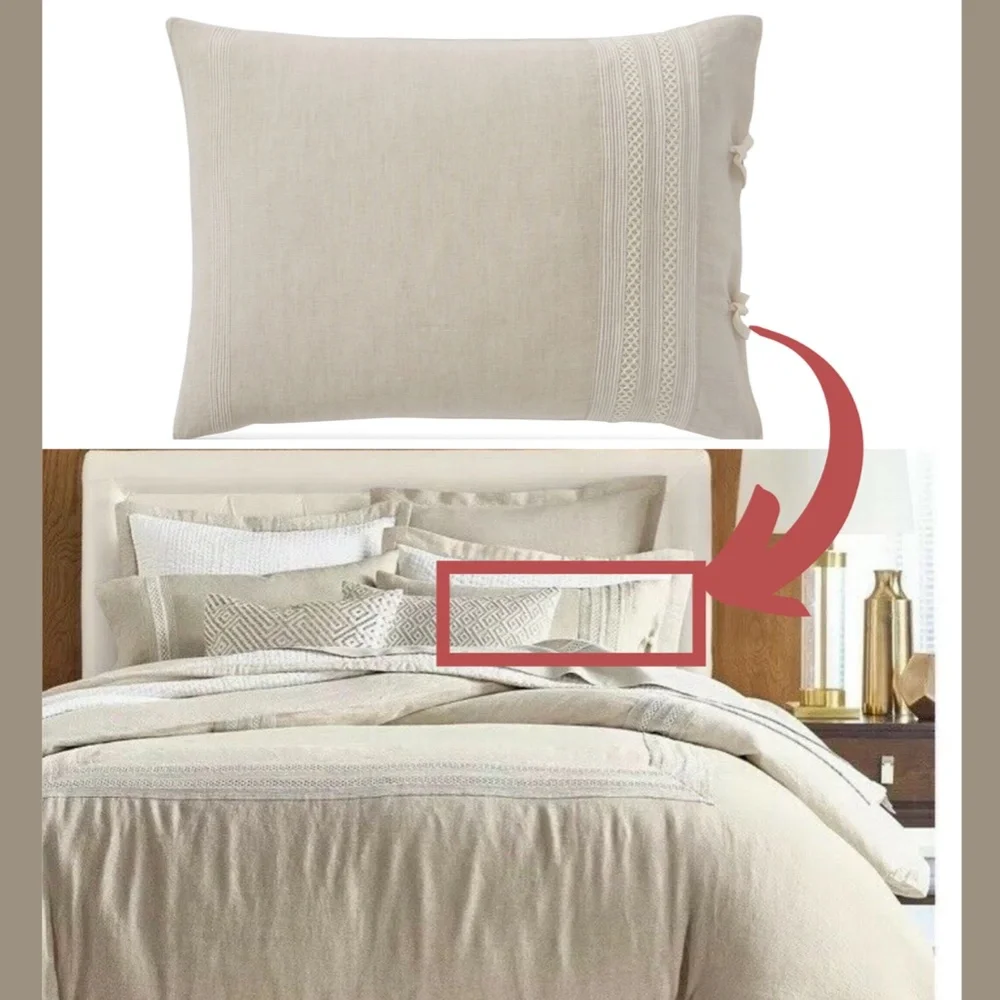 NEW $120 [ 1 King‎ ] Pillow Sham for Hotel Collection Linen Madison