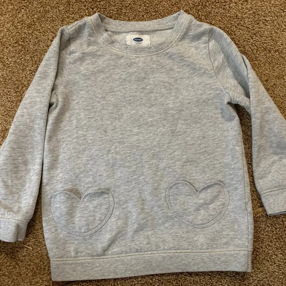 Old Navy grey sweatshirt 4T