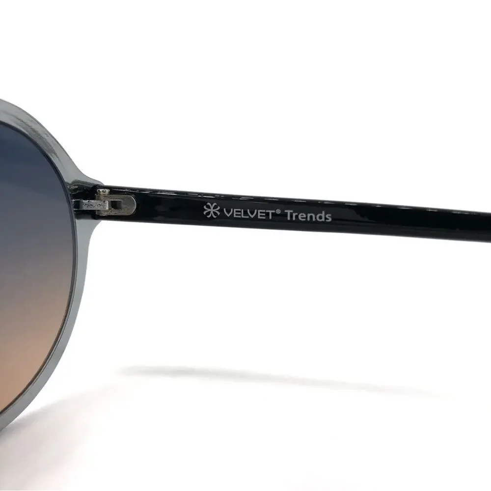 VELVET Jesse Aviators Navy Blue Pink