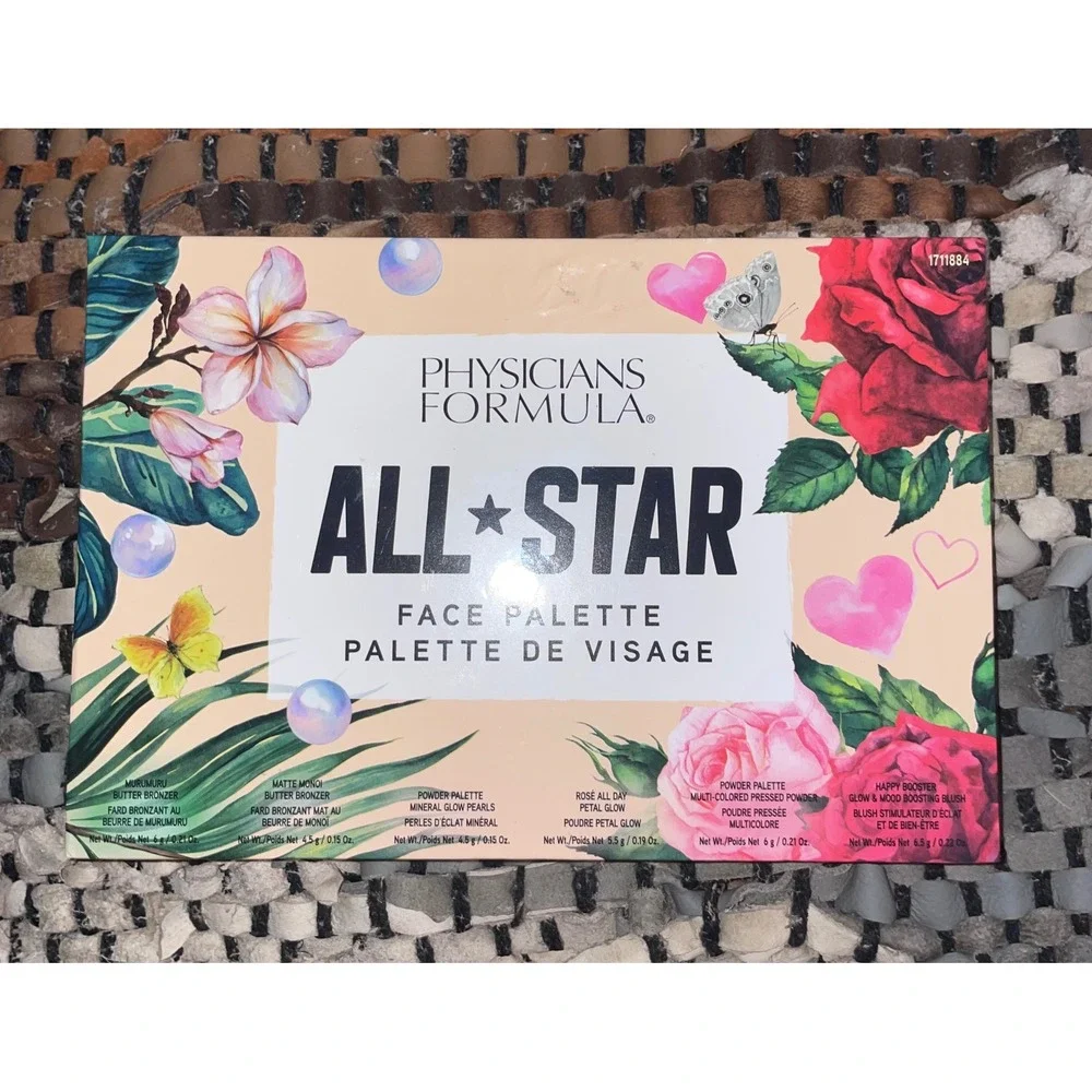 Physicians Formula All Star Face Palette Bronzer Blush Highlight Makeup‎ NWT