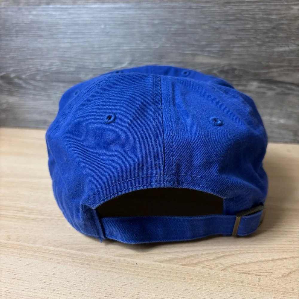 Chicago Cubs Hat Cap Strap Back Blue MLB Baseball 2016 Division Champions '47‎
